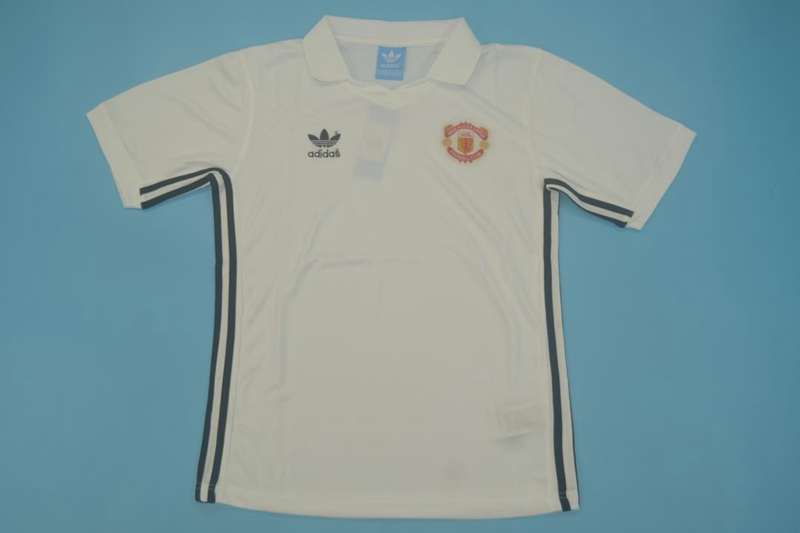 Manchester United Soccer Jersey Away Retro Replica 1980/82