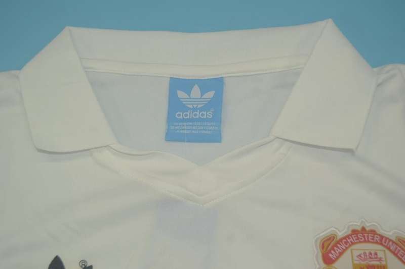 Manchester United Soccer Jersey Away Retro Replica 1980/82