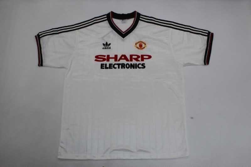 Manchester United Soccer Jersey Away Retro Replica 1982/83