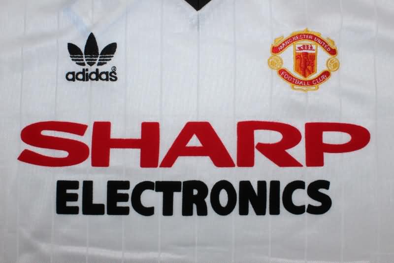 Manchester United Soccer Jersey Away Retro Replica 1982/83