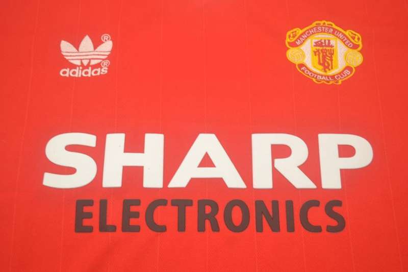 Manchester United Soccer Jersey Home Retro Replica 1982/83