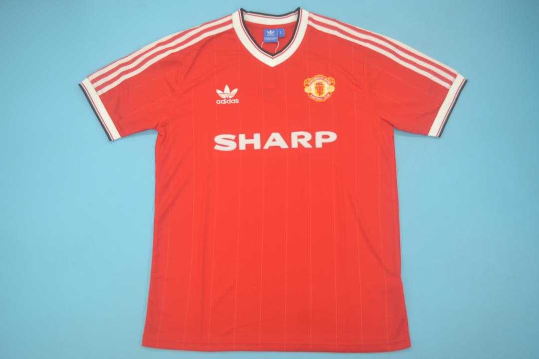 Manchester United Soccer Jersey Home Retro Replica 1983/84