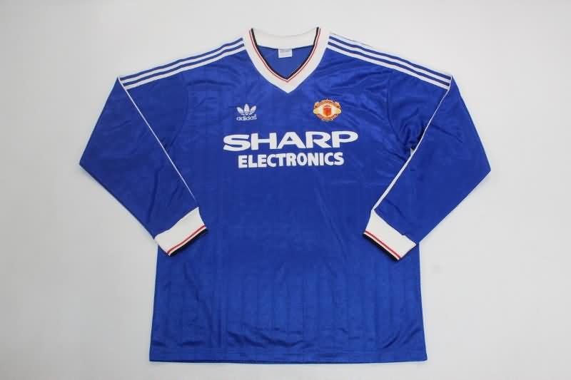 Manchester United Soccer Jersey Third Retro Long Sleeve Replica 1983/84