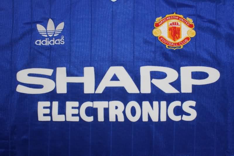 Manchester United Soccer Jersey Third Retro Long Sleeve Replica 1983/84