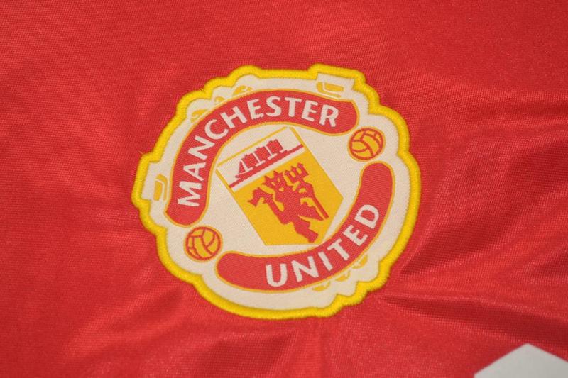 Manchester United Soccer Jersey Home Retro Replica 1984/86