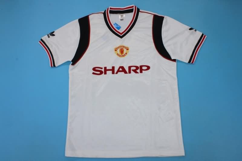 Manchester United Soccer Jersey Away Retro Replica 1984/86