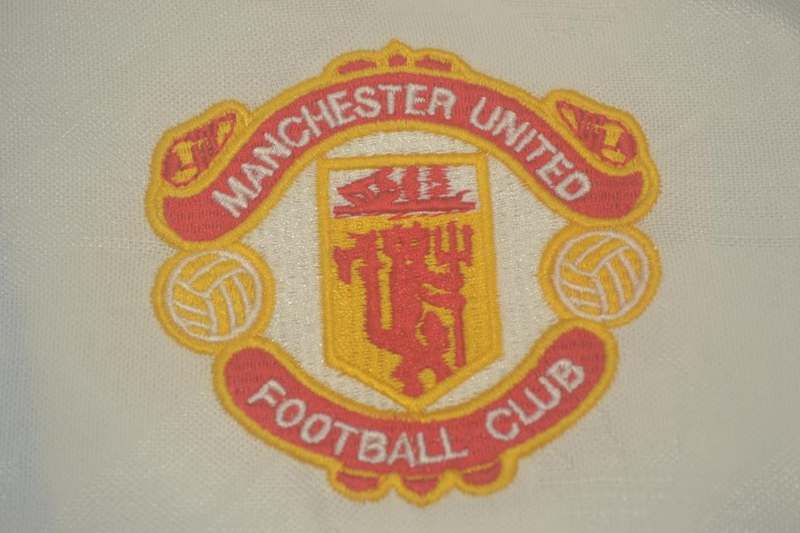 Manchester United Soccer Jersey Away Long Retro Replica 1986/88