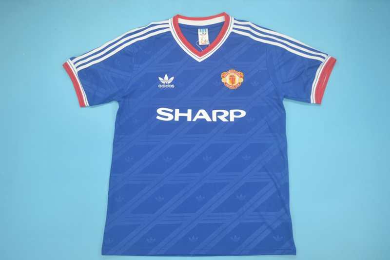 Manchester United Soccer Jersey Third Retro Replica 1986/88