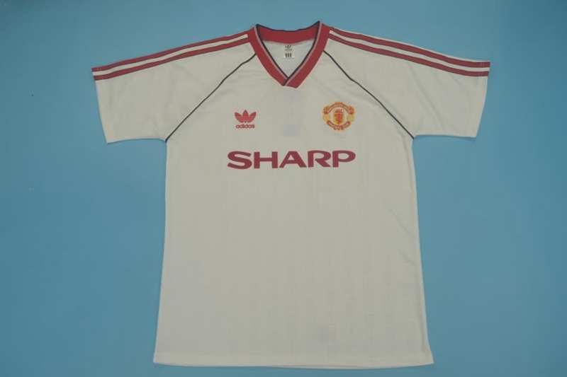 Manchester United Soccer Jersey Away Retro Replica 1988/90