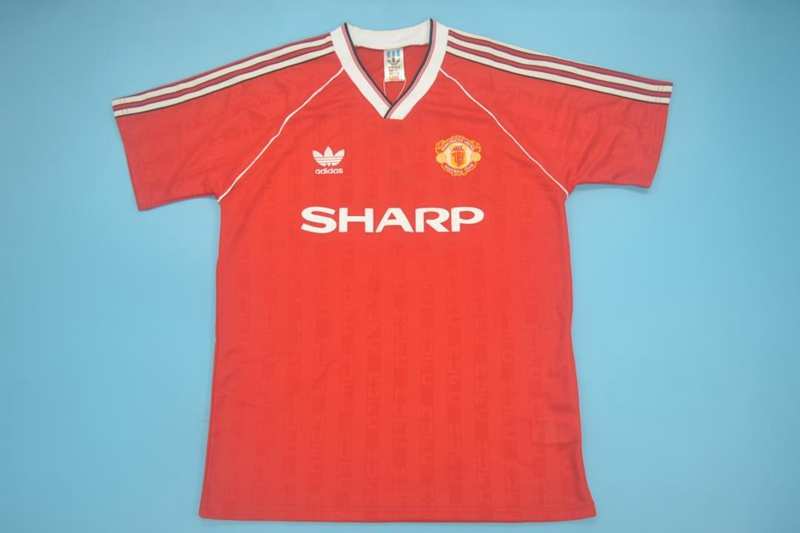 Manchester United Soccer Jersey Home Retro Replica 1988/90