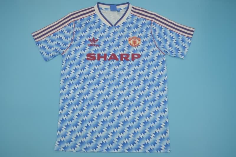 Manchester United Soccer Jersey Away Retro Replica 1990/92