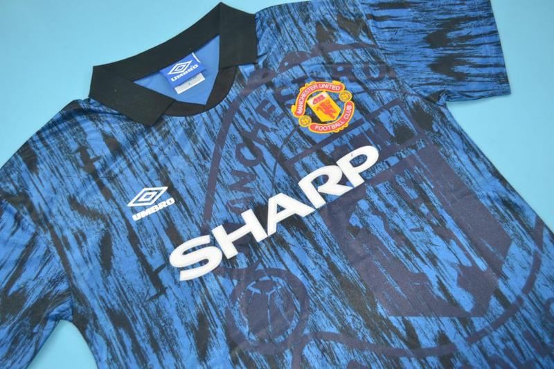 Manchester United Soccer Jersey Away Retro Replica 1992/93