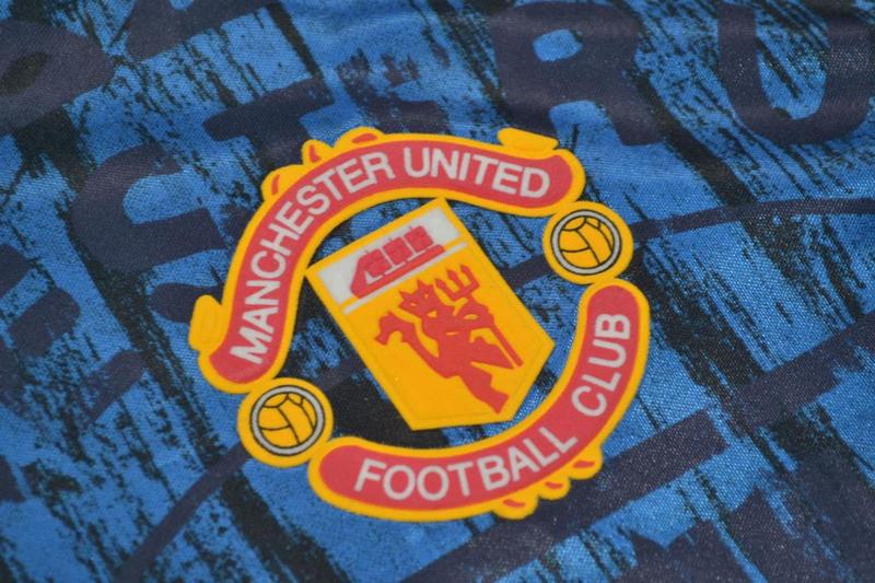 Manchester United Soccer Jersey Away Retro Replica 1992/93