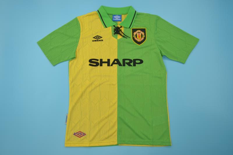 Manchester United Soccer Jersey Third Retro Replica 1992/94