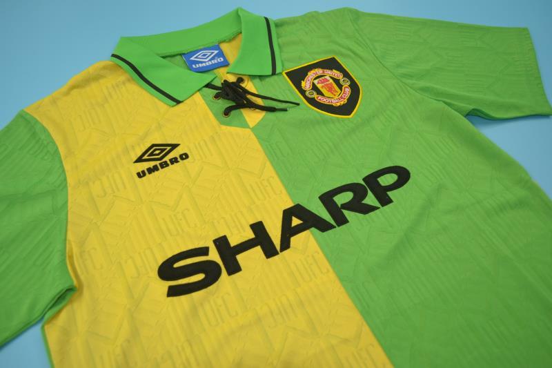 Manchester United Soccer Jersey Third Retro Replica 1992/94
