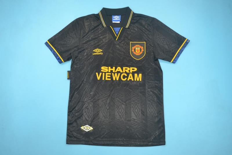 Manchester United Soccer Jersey Away Retro Replica 1993/95