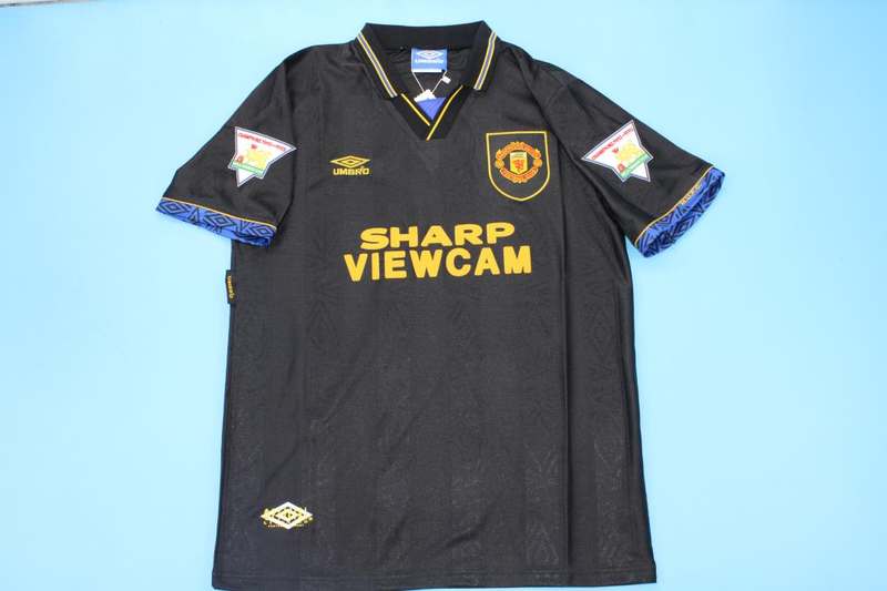 Manchester United Soccer Jersey Away Retro Replica 1993/95