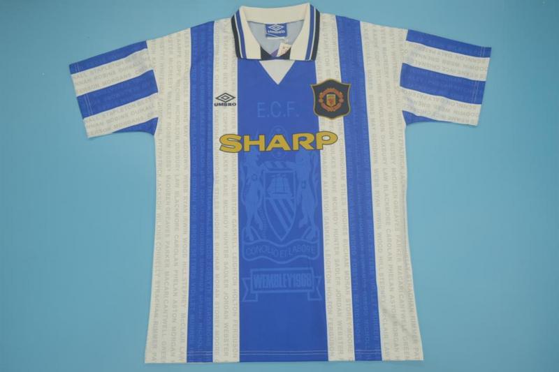 Manchester United Soccer Jersey Third Retro Replica 1994/96