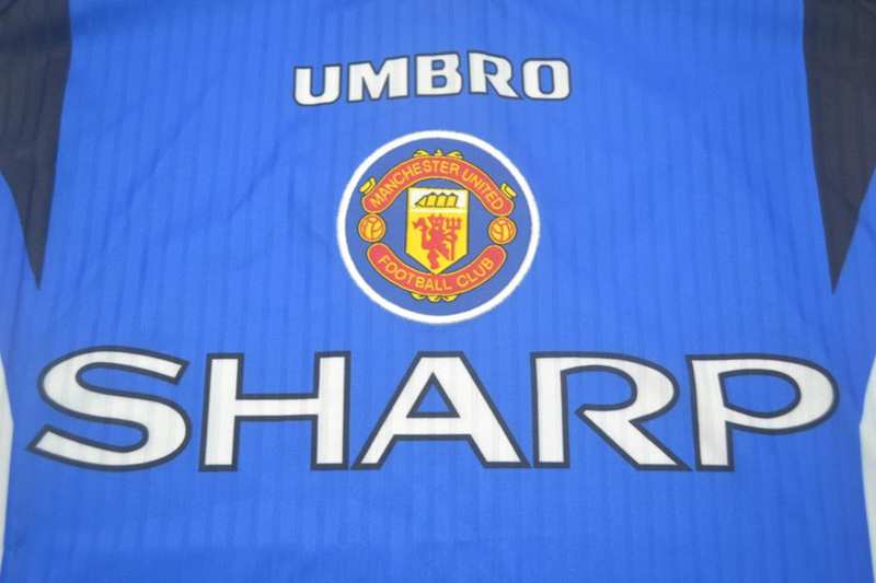 Manchester United Soccer Jersey Away Retro Replica 1996/98