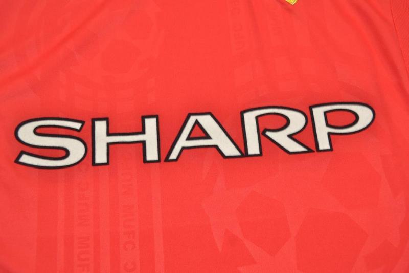 Manchester United Soccer Jersey UCL Home Retro Replica 1998/99