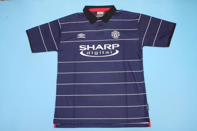 Manchester United Soccer Jersey Away Retro Replica 1999/00