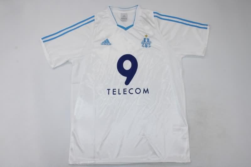 Marseilles Soccer Jersey Home Retro Replica 2003/04