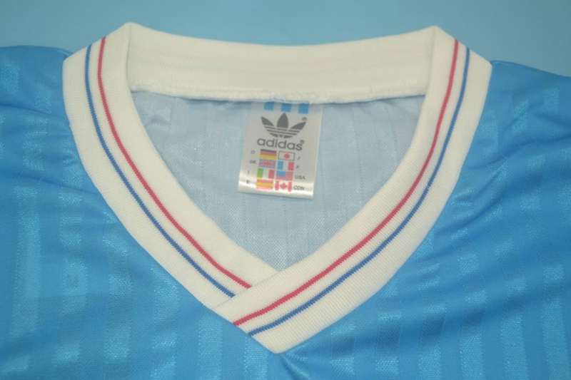 Marseilles Soccer Jersey Away Retro Replica 1990/91