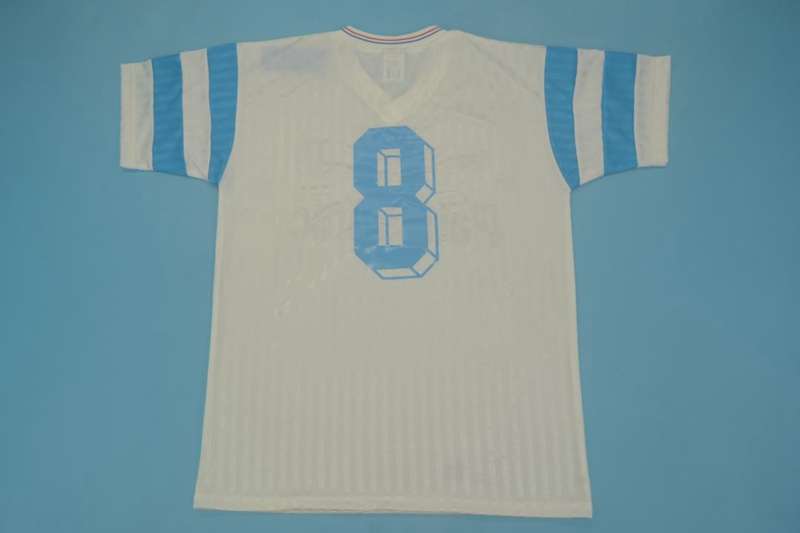 Marseilles Soccer Jersey Home Retro Replica 1990/91