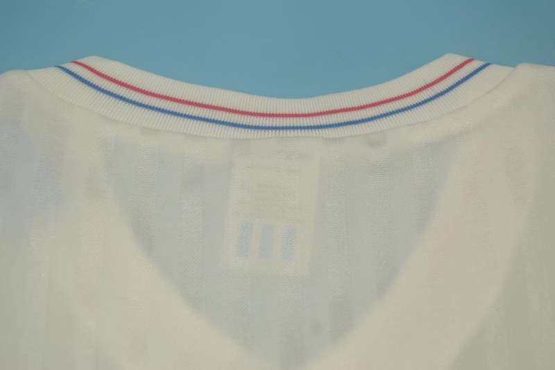 Marseilles Soccer Jersey Home Long Retro Replica 1990/91