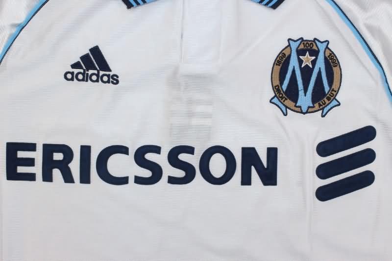 Marseilles Soccer Jersey Home Retro Replica 1998/99