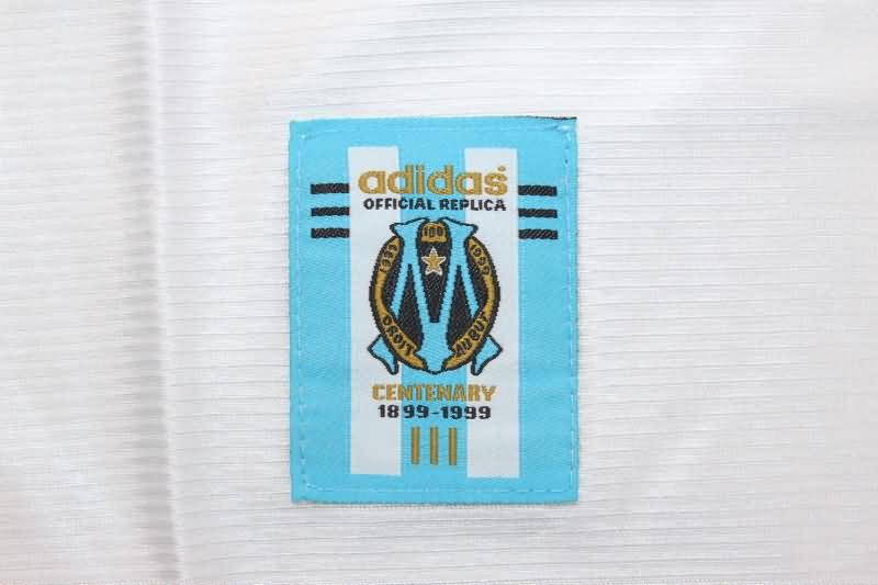 Marseilles Soccer Jersey Home Retro Replica 1998/99