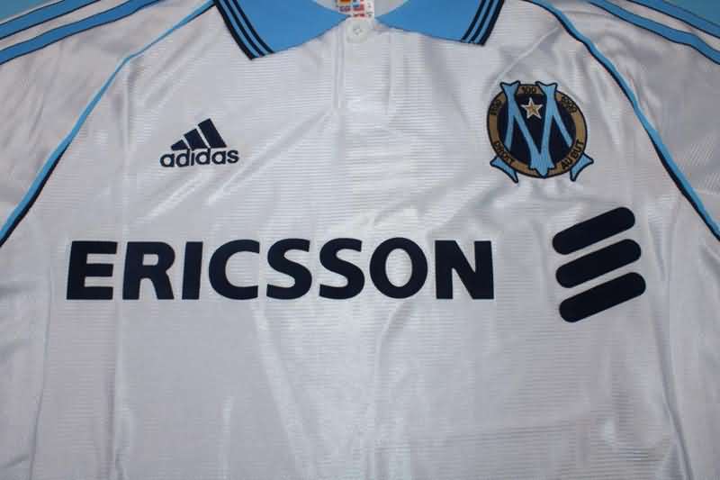 Marseilles Soccer Jersey Home Retro Replica 1998/99