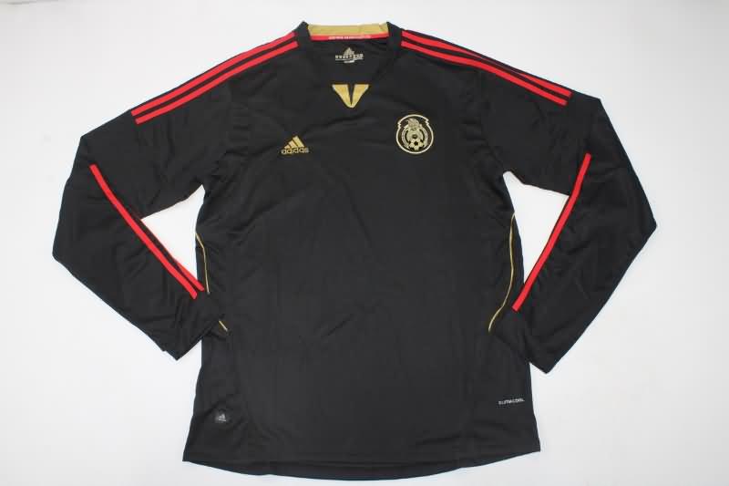 Mexico Soccer Jersey Away Long Sleeve Retro Replica 2011/12