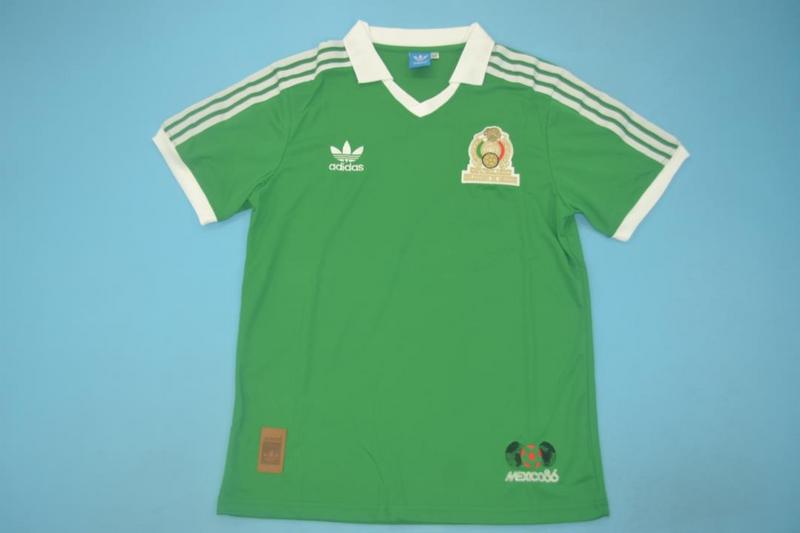 Mexico Soccer Jersey Home Retro Replica 1986