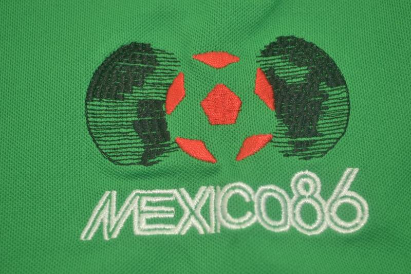 Mexico Soccer Jersey Home Retro Replica 1986