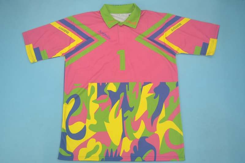 Mexico Soccer Jersey Goalkeeper Pink Retro Replica 1994