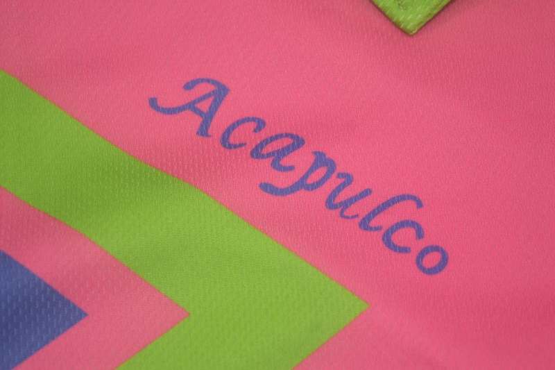 Mexico Soccer Jersey Goalkeeper Pink Retro Replica 1994