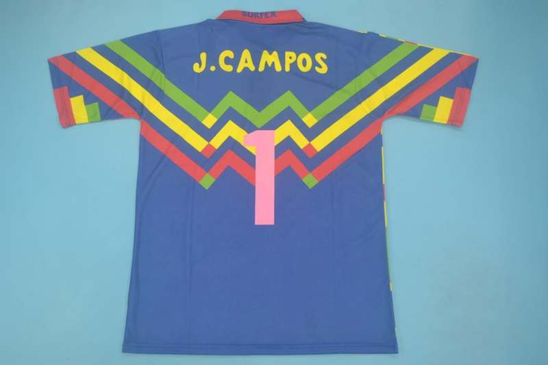 Mexico Soccer Jersey Goalkeeper Yellow Retro Replica 1994