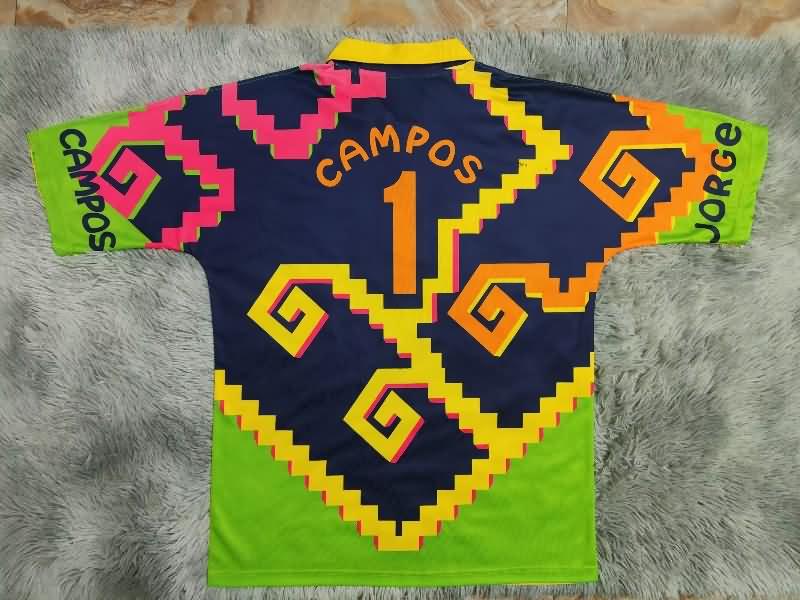 Mexico Soccer Jersey 02 Goalkeeper Retro Replica 1995