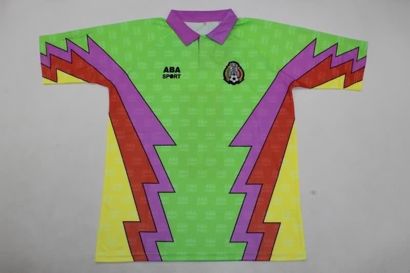 Mexico Soccer Jersey 03 Goalkeeper Retro Replica 1995