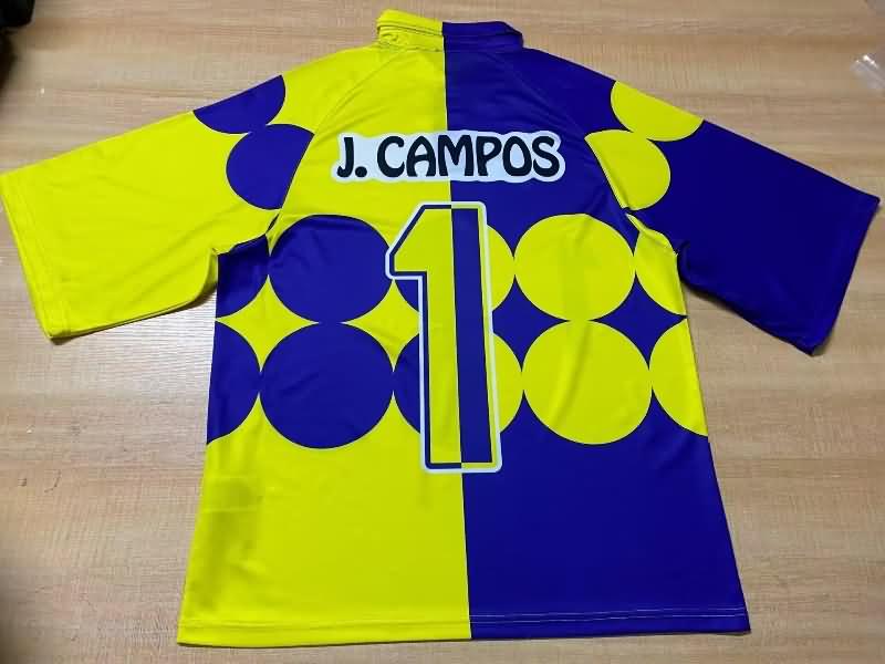 Mexico Soccer Jersey Goalkeeper Yellow Blue Retro Replica 1998