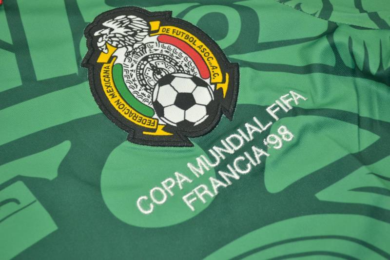 Mexico Soccer Jersey Home Retro Replica 1998