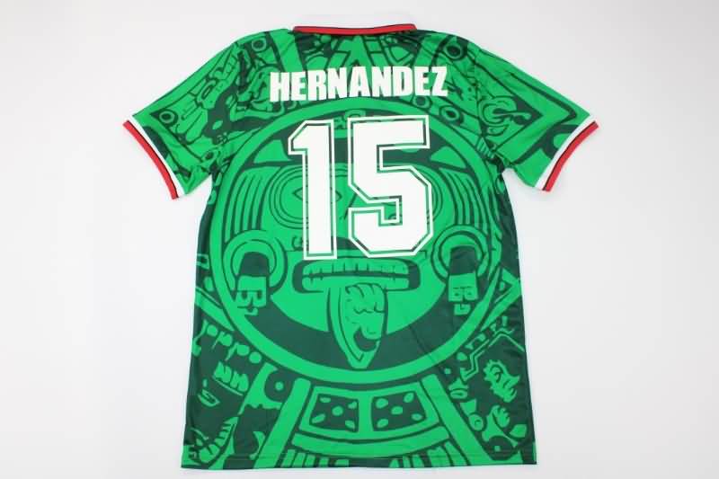 Mexico Soccer Jersey Home Retro Replica 1998