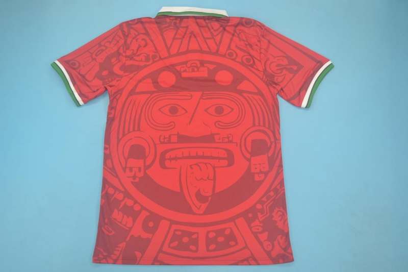 Mexico Soccer Jersey Red Retro Replica 1998