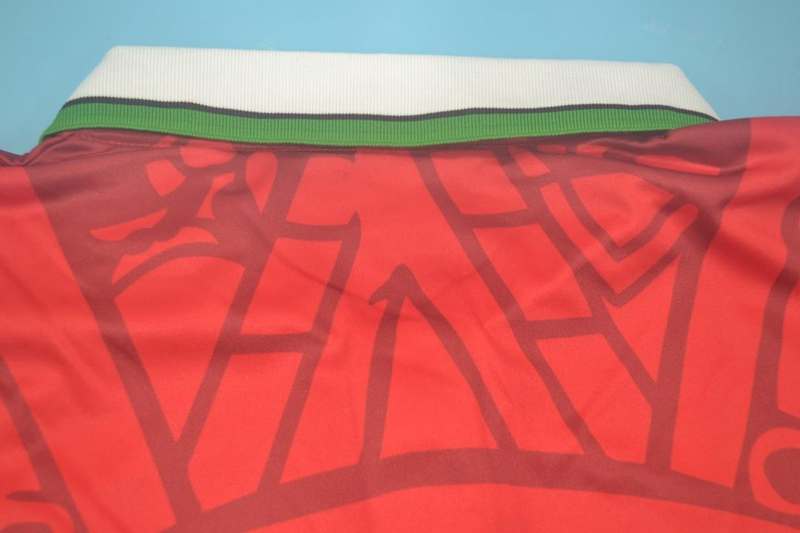 Mexico Soccer Jersey Red Retro Replica 1998