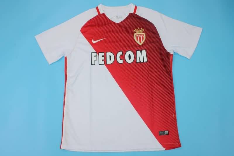 Monaco Soccer Jersey Home Retro Replica 2016/17