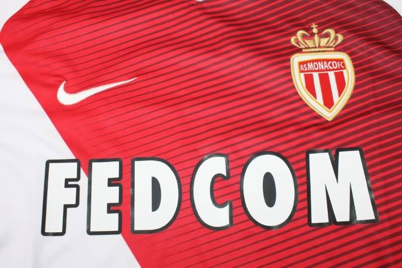 Monaco Soccer Jersey Home Retro Replica 2016/17
