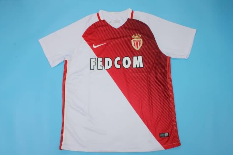 Monaco Soccer Jersey Home UCL Retro Replica 2016/17