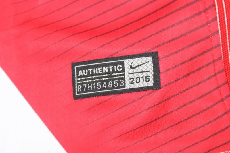 Monaco Soccer Jersey Home UCL Retro Replica 2016/17