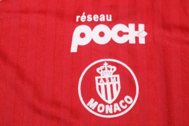 Monaco Soccer Jersey Home Retro Replica 1990/91